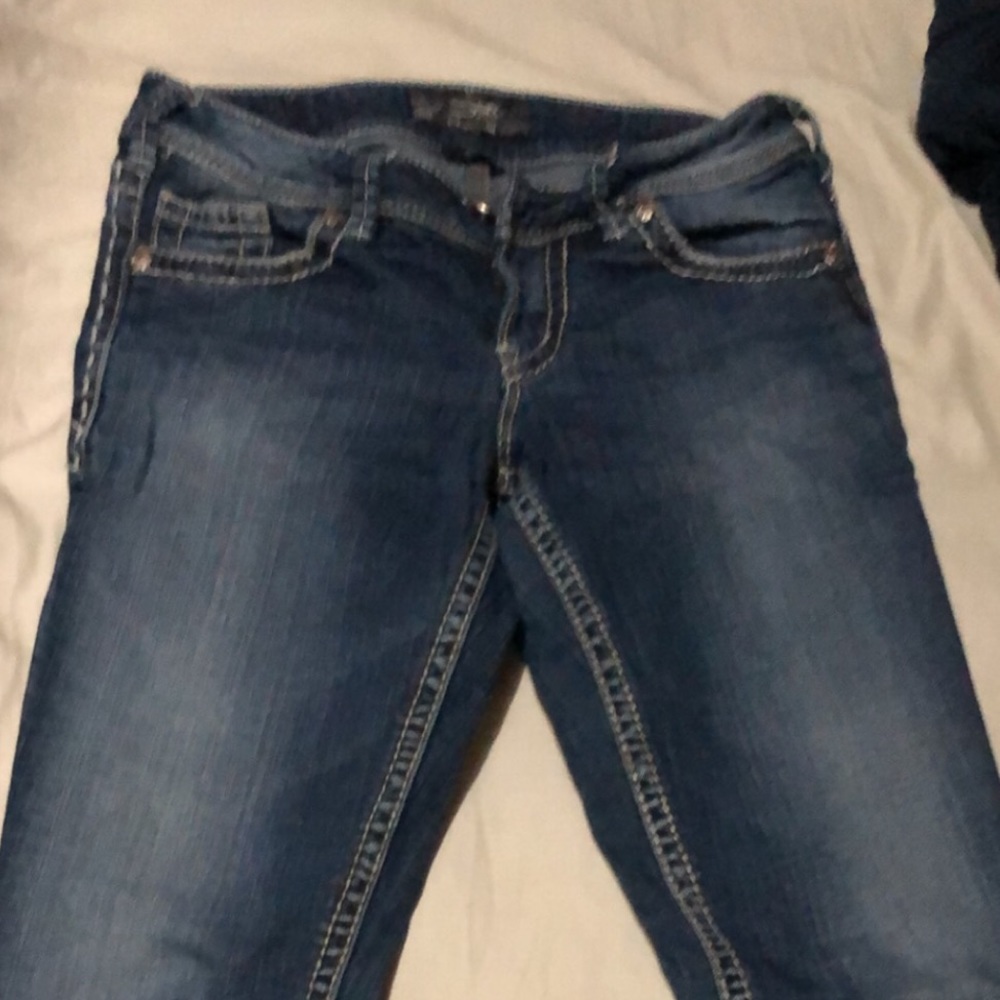 Silver Suki Capris